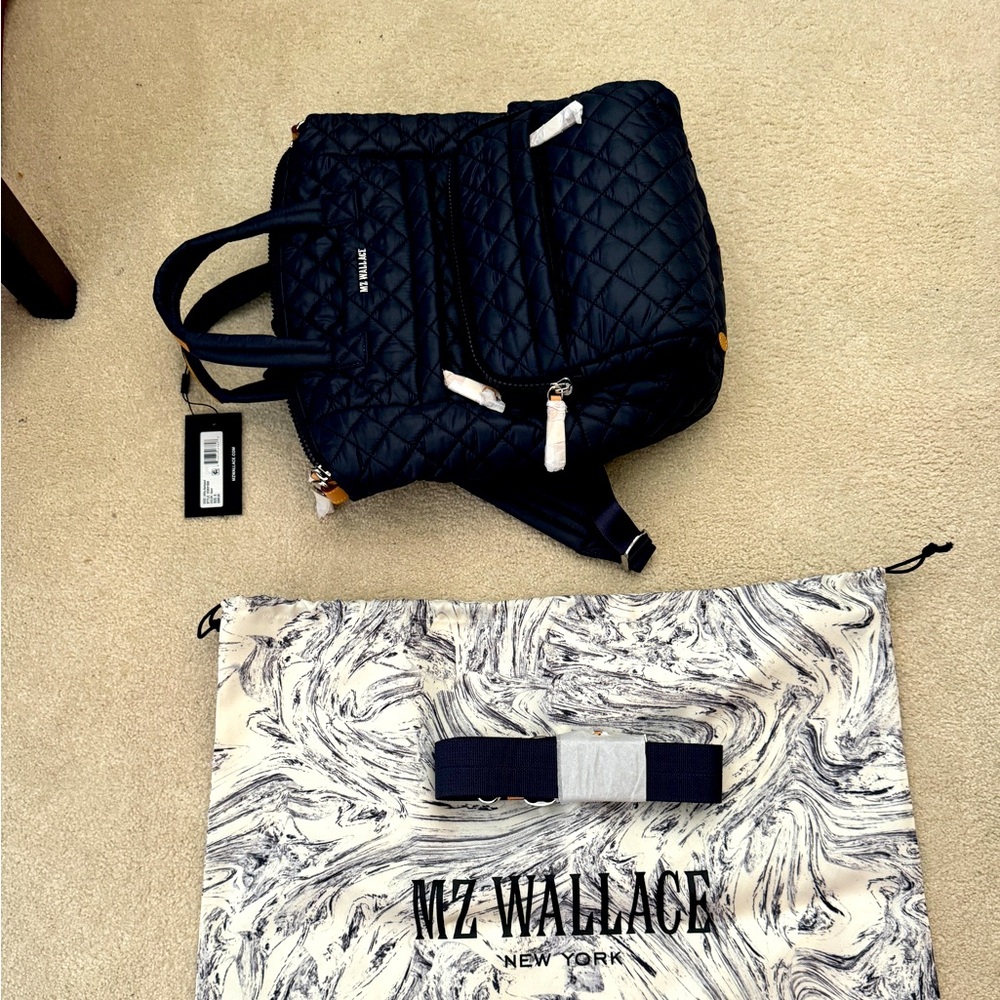 Never used Mz Wallace small utility backpack in dawn color.